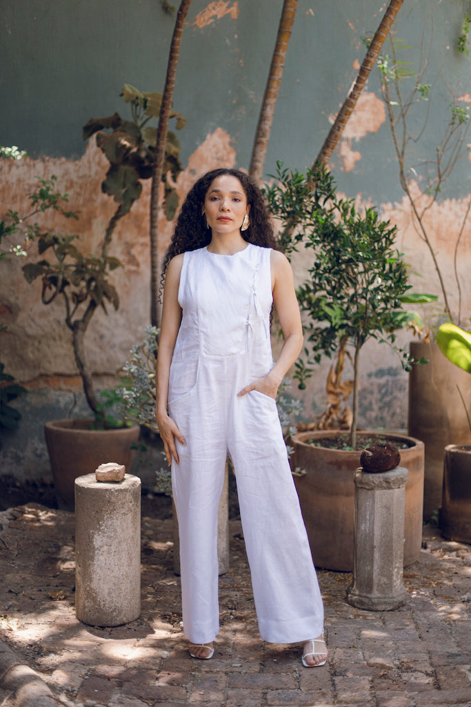 Azahar Jumpsuit - Linen